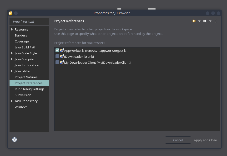 Screenshot from the Java and JDownloader walkthrough